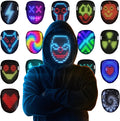 LED Mask Light Up Mask with Gesture Sensing - 50 Patterns