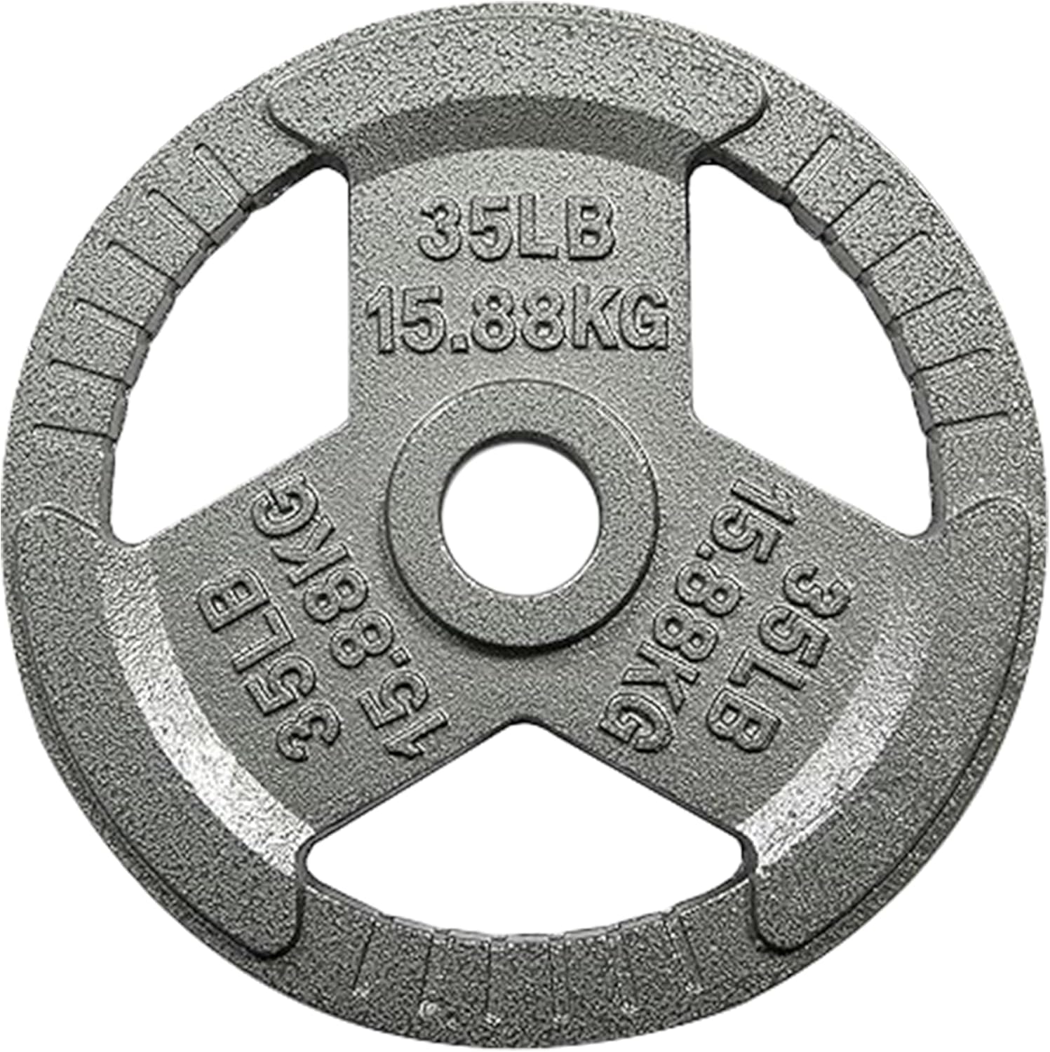 2-Inch Olympic Cast Iron Weight Plate for Strength Training