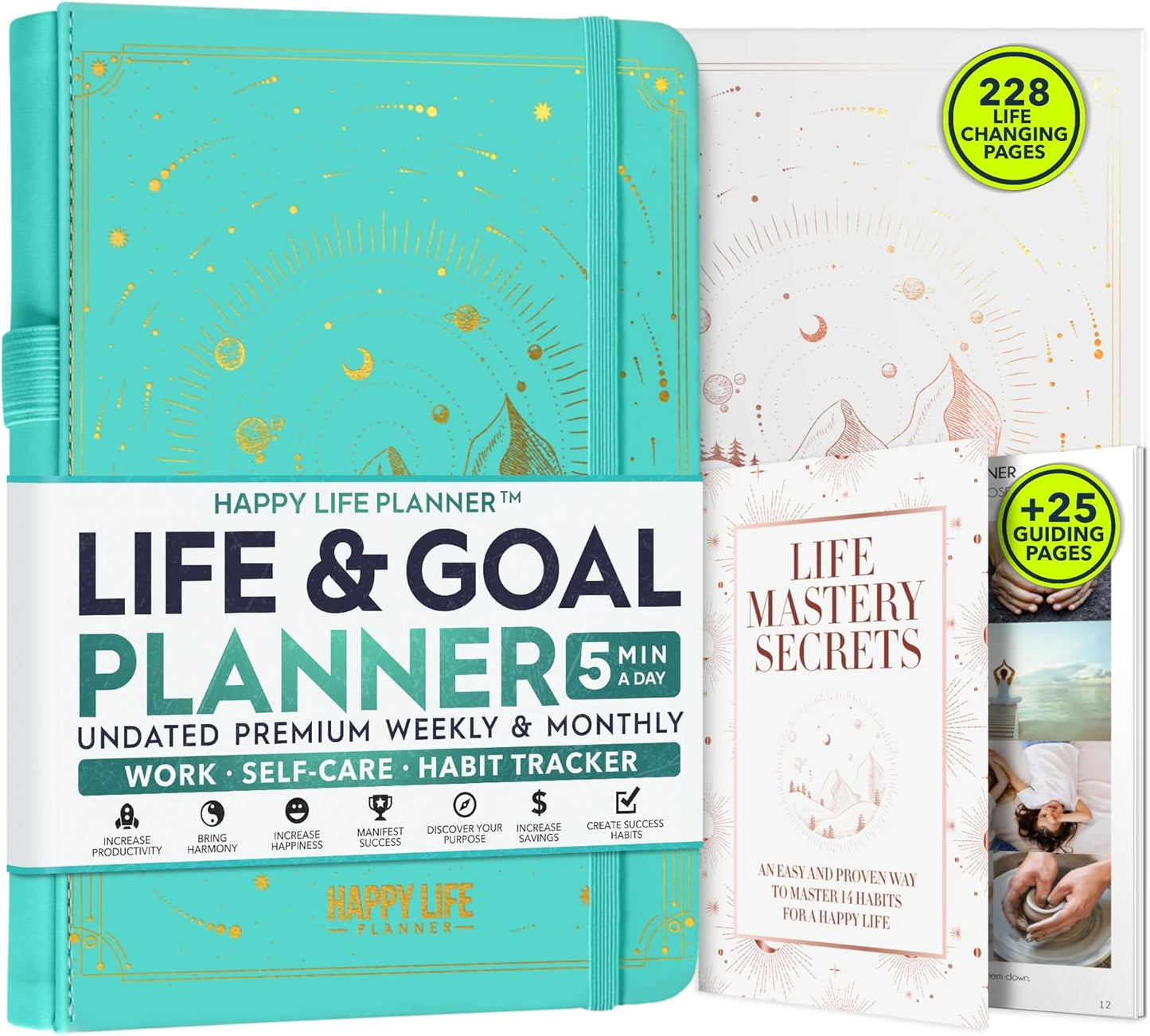 Life Mastery Planner - Your Ultimate Tool for Success and Happiness