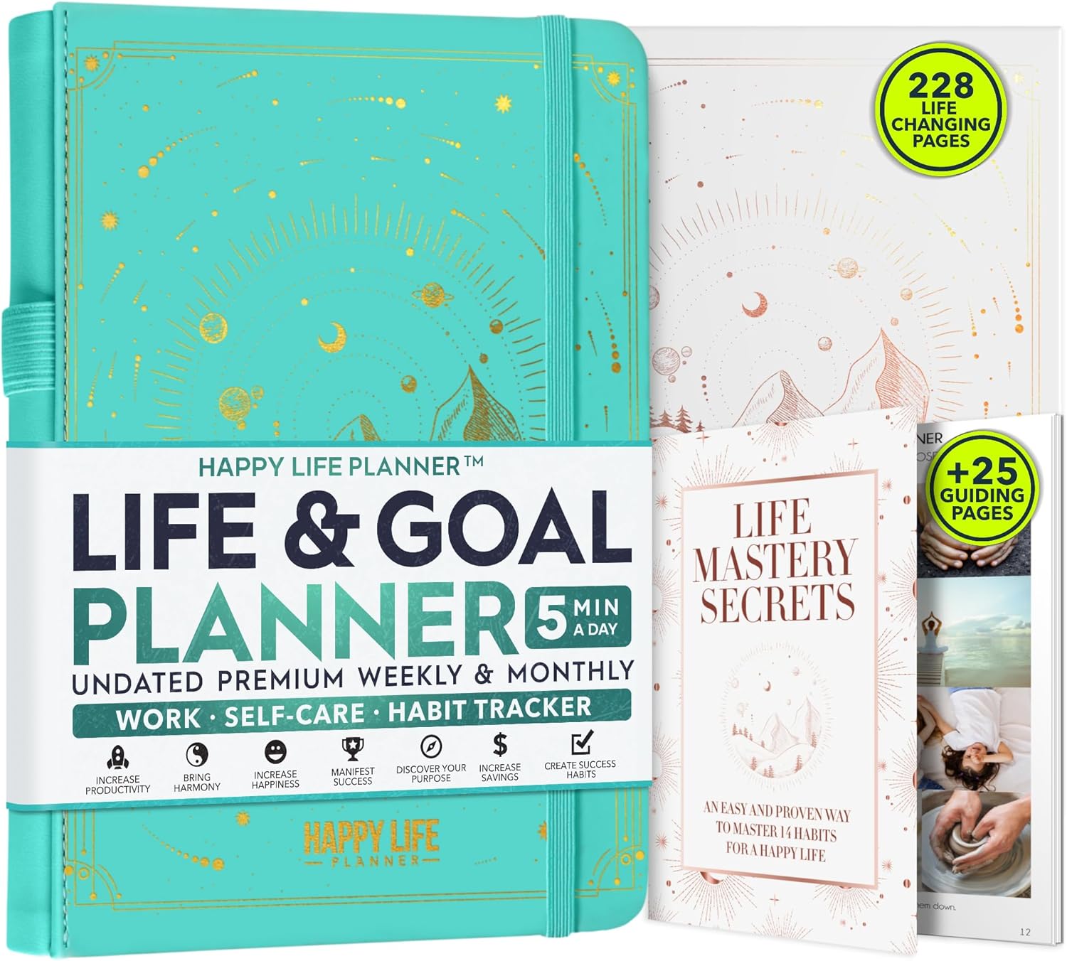 Life Mastery Planner - Your Ultimate Tool for Success and Happiness