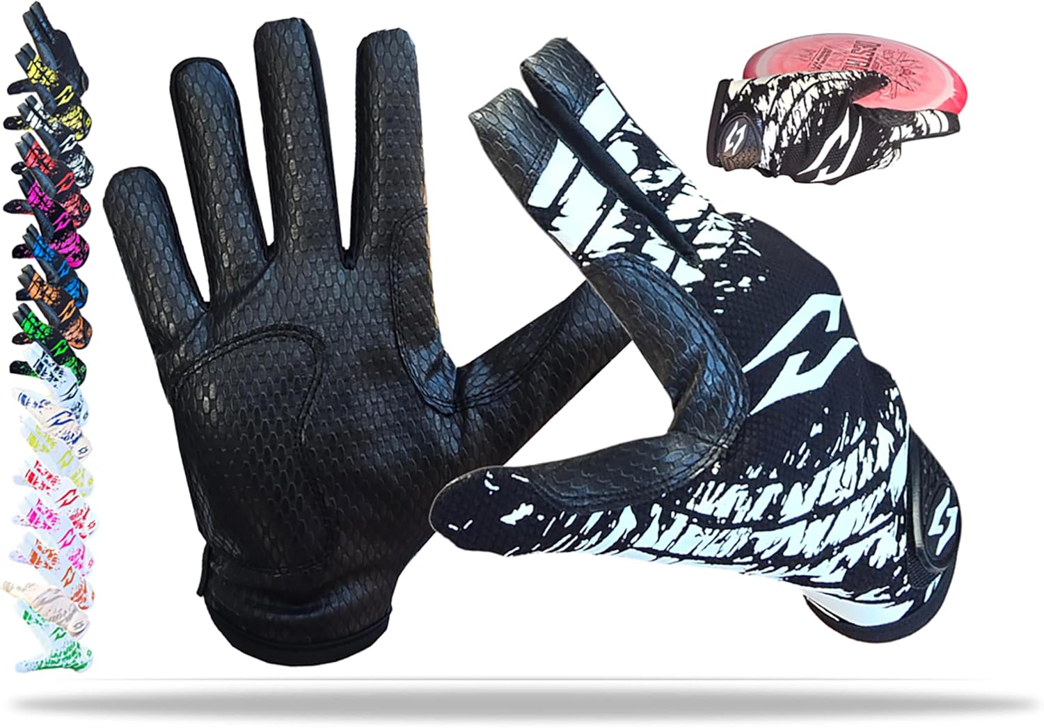 Ultimate Grip Disc Golf Gloves - Non-Slip Pair