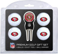 Team Golf NFL Regulation Size Golf Balls 4 Count & Divot Tool - Fan