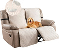Waterproof Recliner Loveseat Covers 2-Seater Non-Slip Sofa Cover