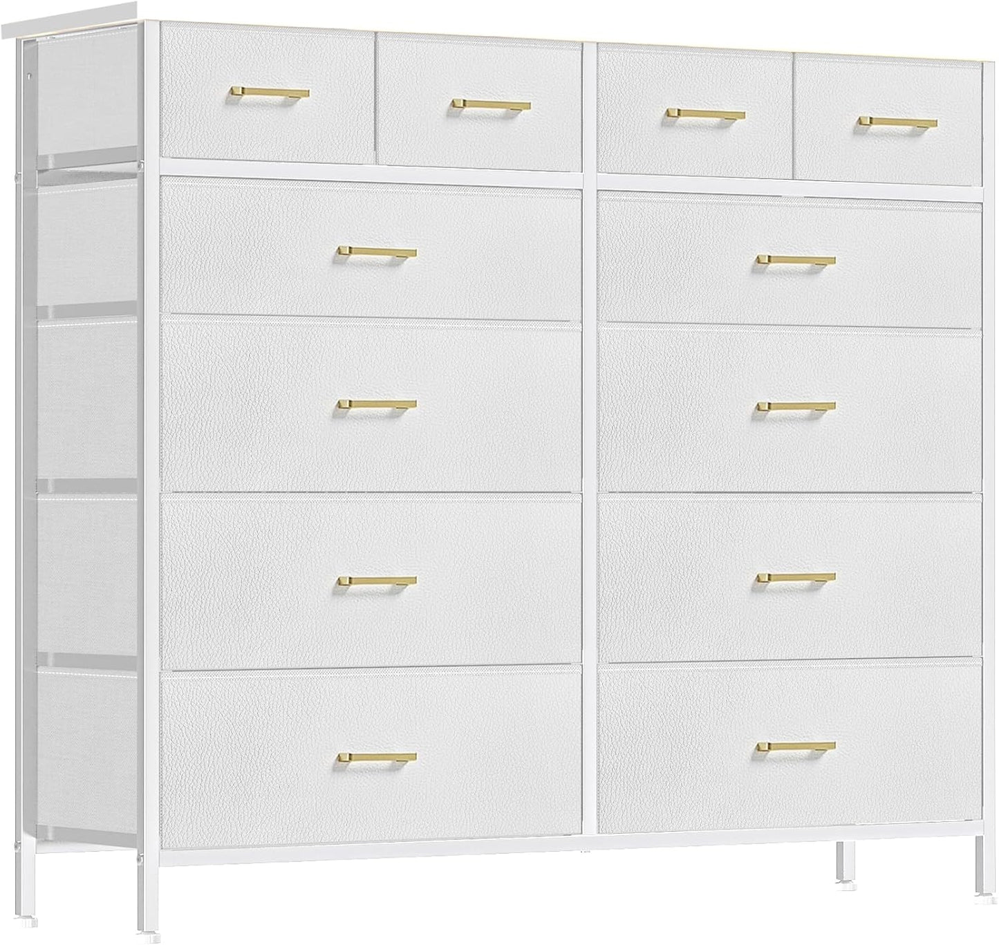 Chest of Drawers for Bedroom with 12 Deep Drawers Storage
