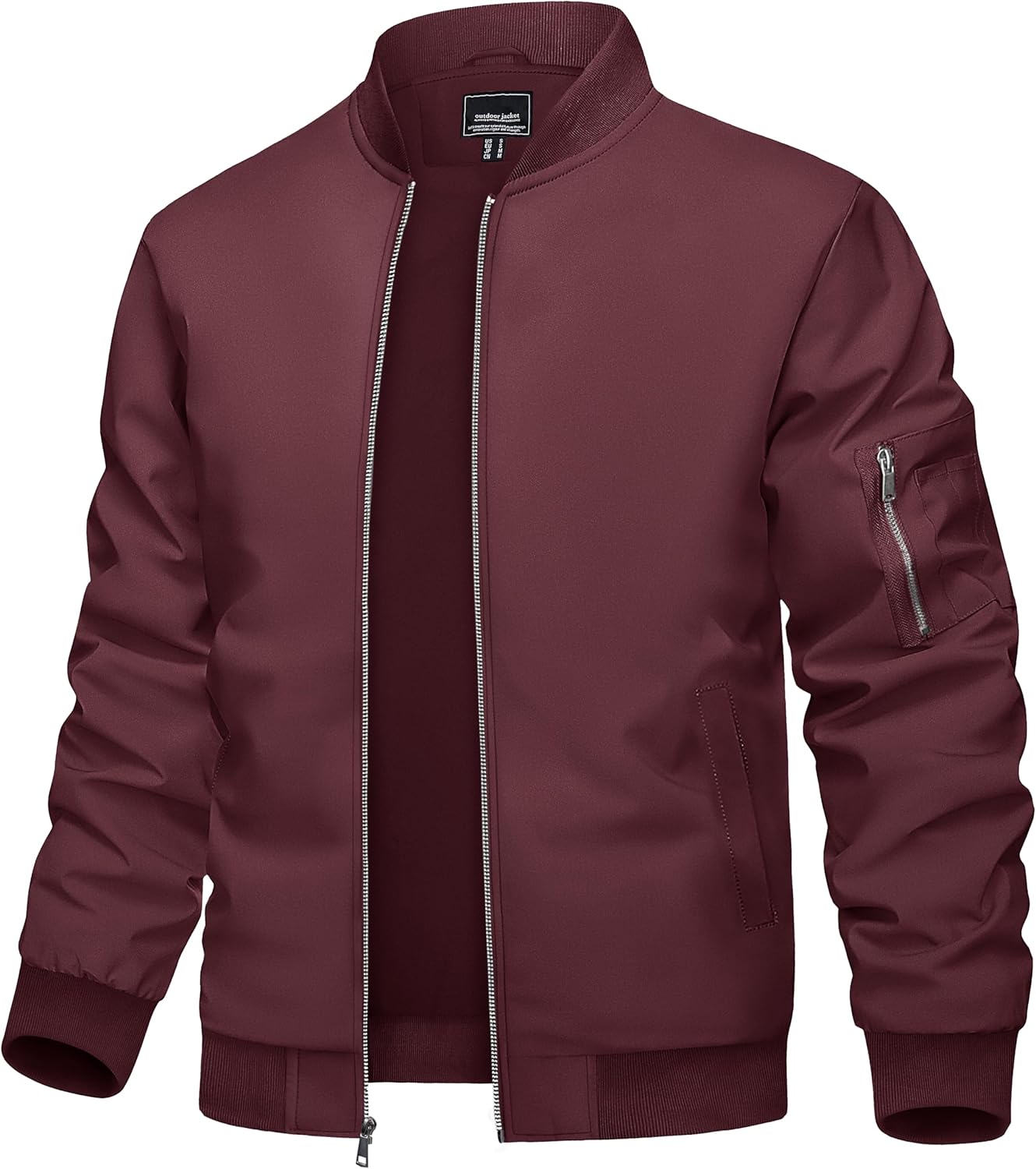 TACVASEN Men's Bomber Jacket Lightweight Windbreaker for All Occasions