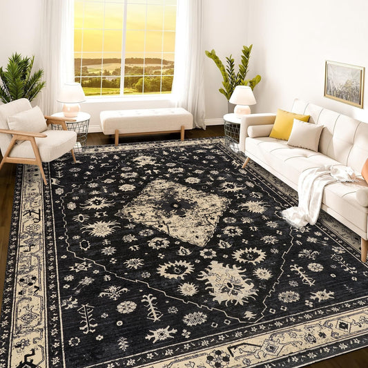 Istana 8x10 Area Rug - Stylish and Eco-Friendly Living Room Rug