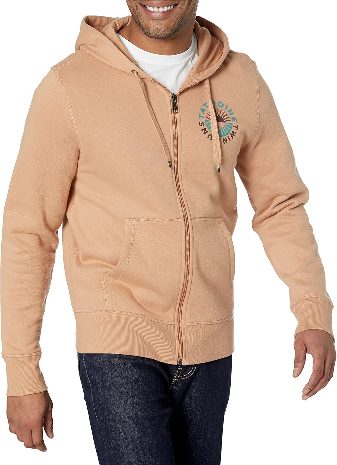 Marvel Star Wars Disney Men's Fleece Full-Zip Hoodie Sweatshirt