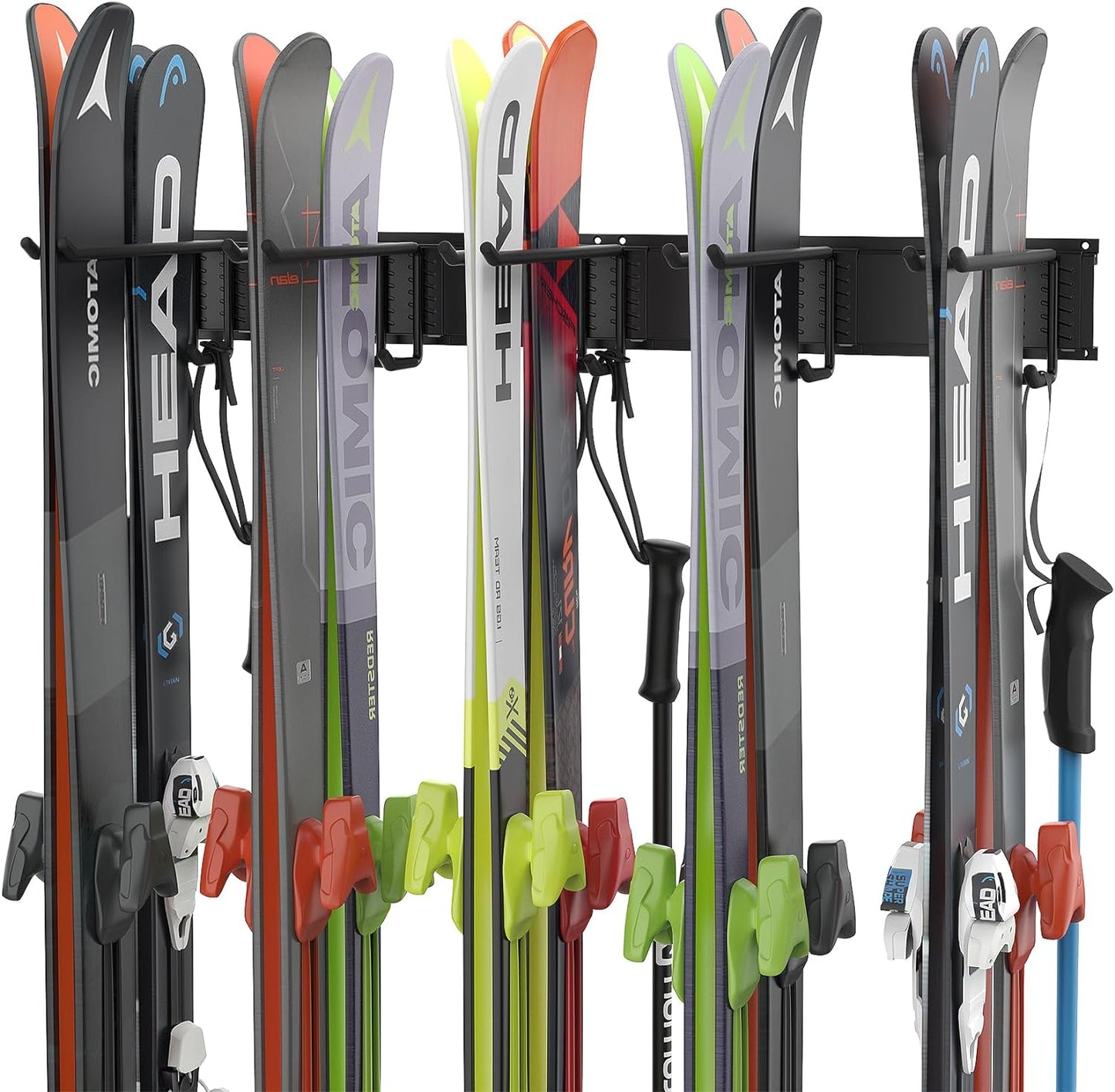 Ultrawall Ski Rack: Organize 10 Skis with Ease!