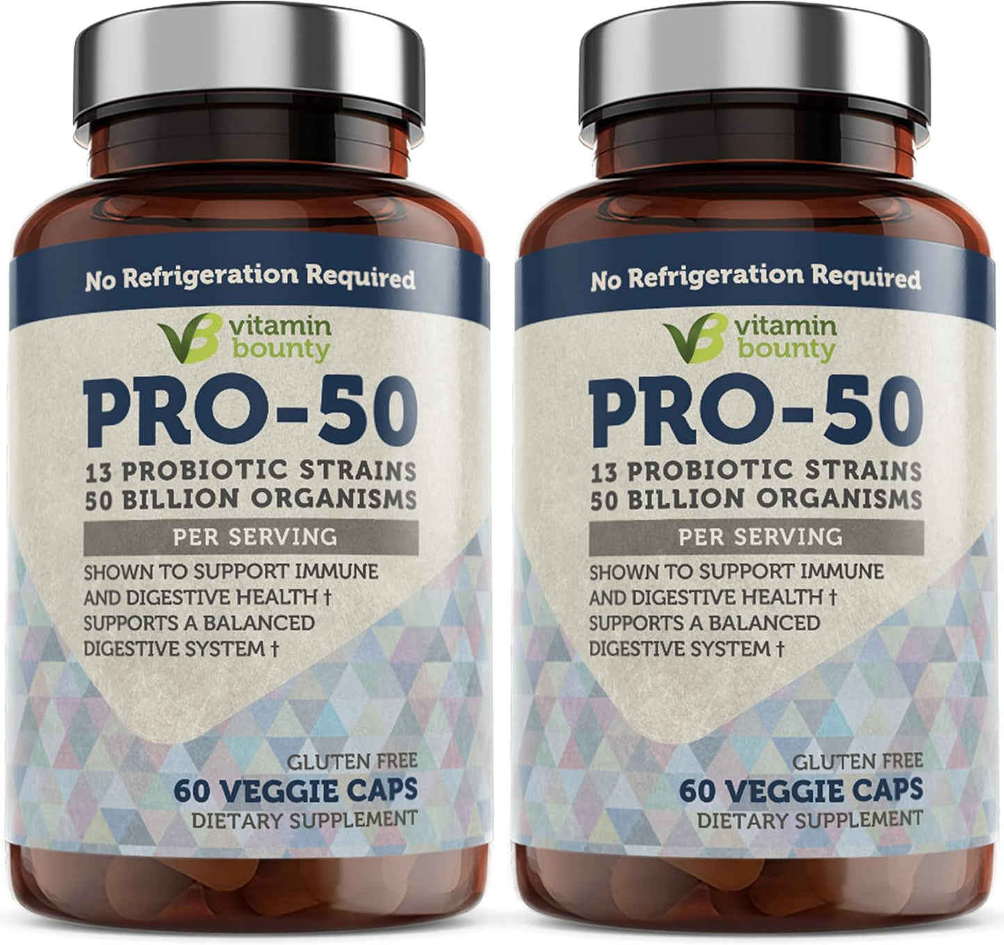 Pro-50 Probiotic 50 Billion CFU for Digestive Health Support