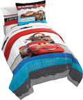 Disney Pixar Cars Racing Machine Twin Bed Set - Soft Microfiber