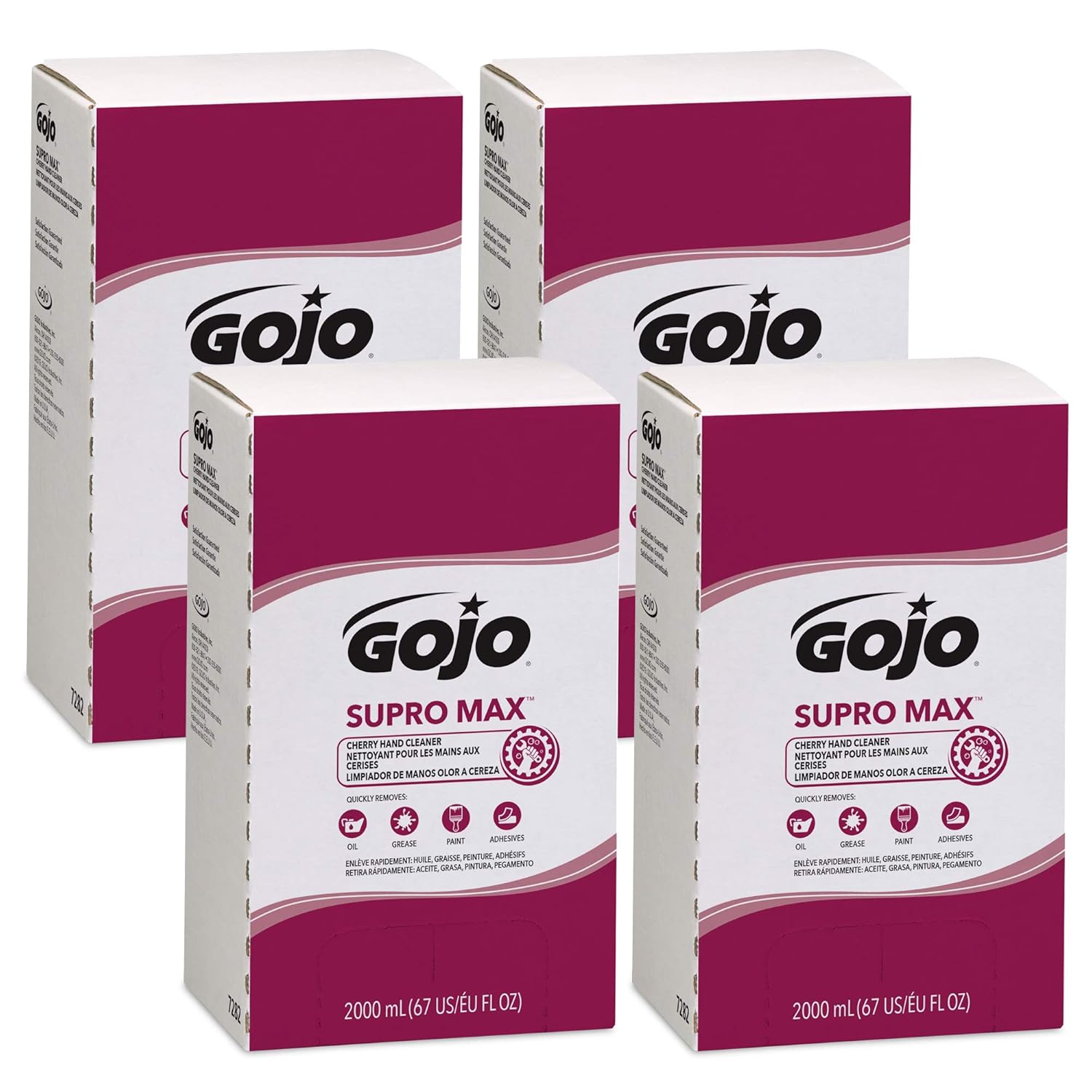 GOJO SUPRO MAX Cherry Hand Cleaner for Tough Soils and Adhesives