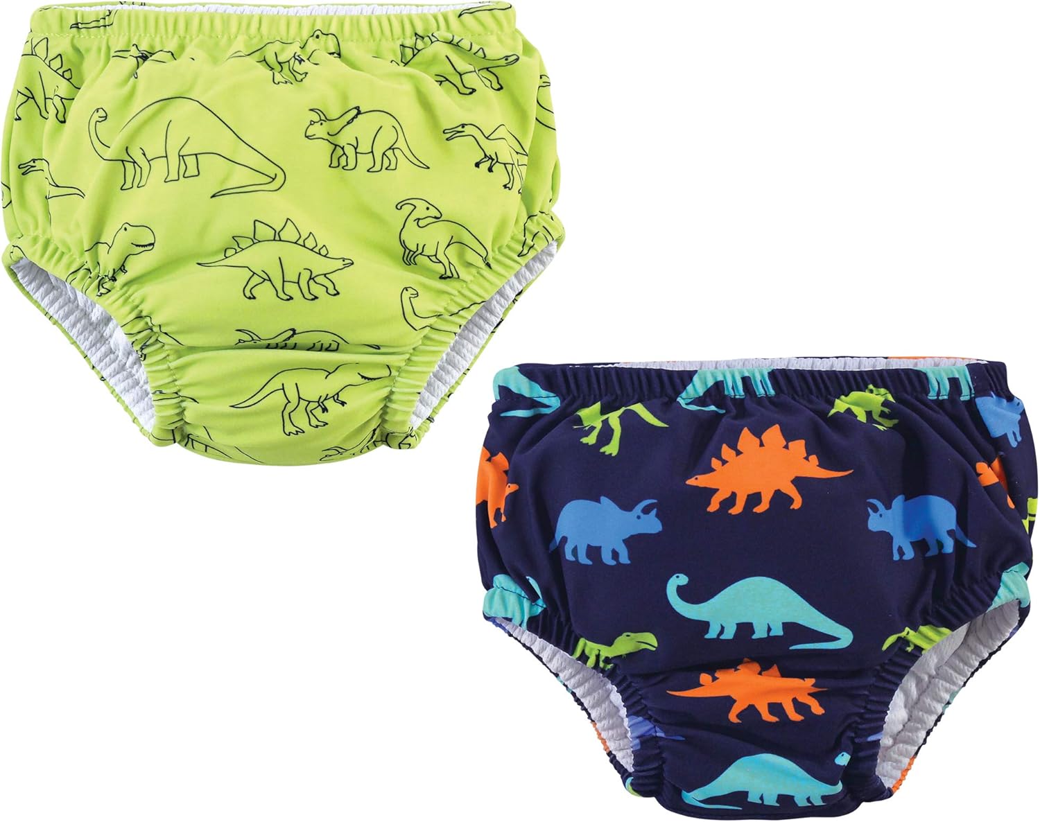 Dinosaur-Print Swim Diapers for Active Toddlers