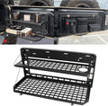 Tailgate Table Rear Foldable Cargo Shelf for Jeep Wrangler - MOLLE
