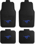 Fanmats Southern Methodist University Mustangs Car Mats - Set of 4