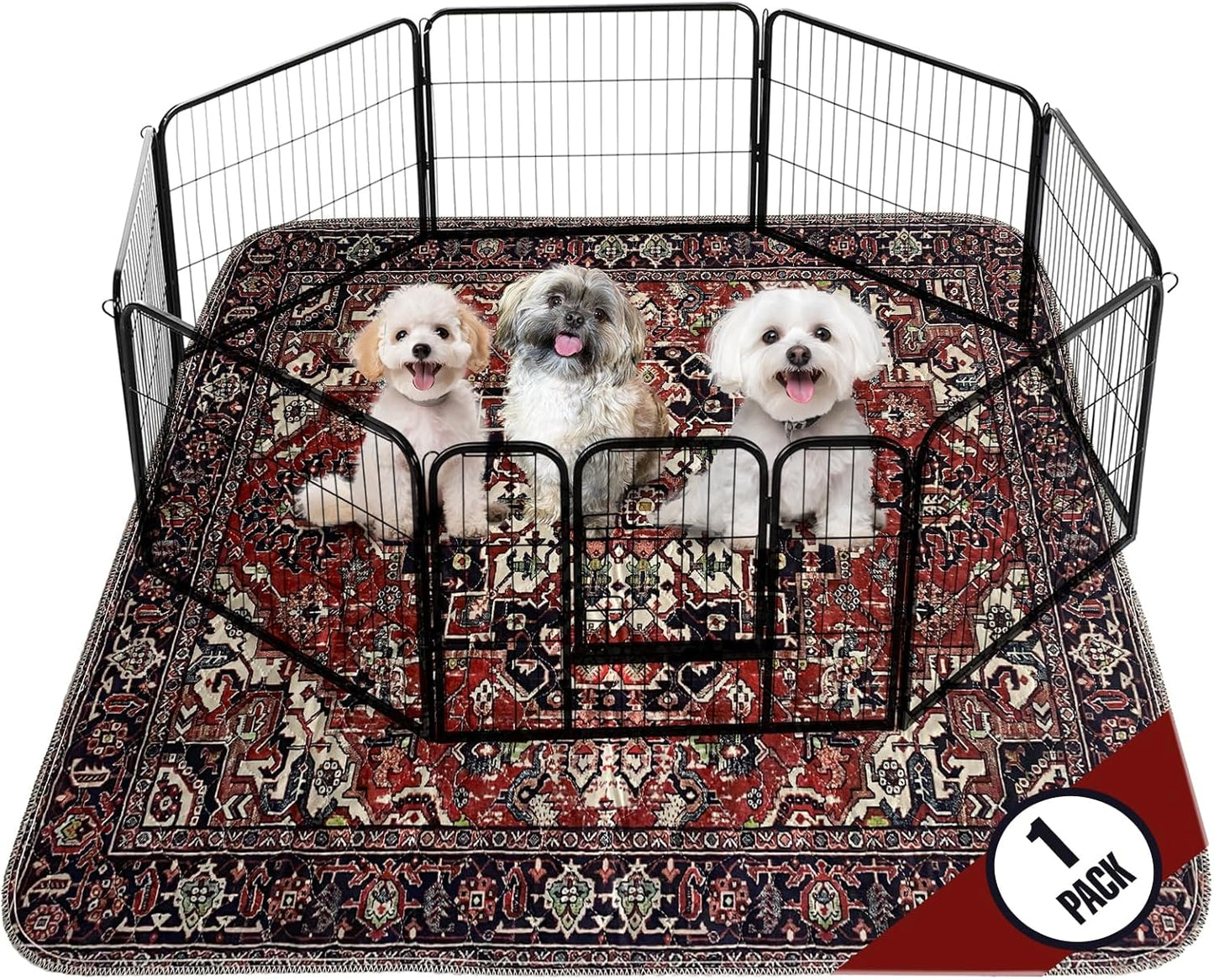 Washable Pee Pads for Dogs - XXL 6 FT X 6 FT Super Absorbent