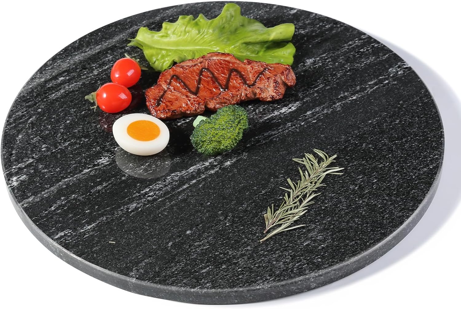 Koville Natural Marble Cutting Board for Stylish Kitchen Use