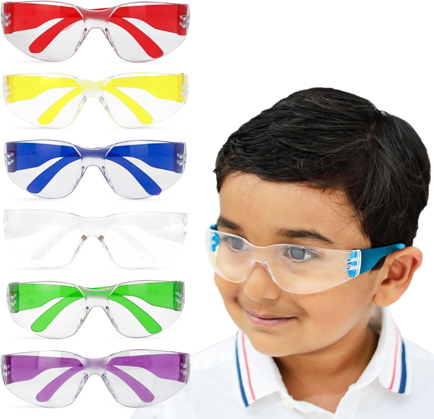 BISON LIFE Kids Safety Glasses for Protection and Comfort
