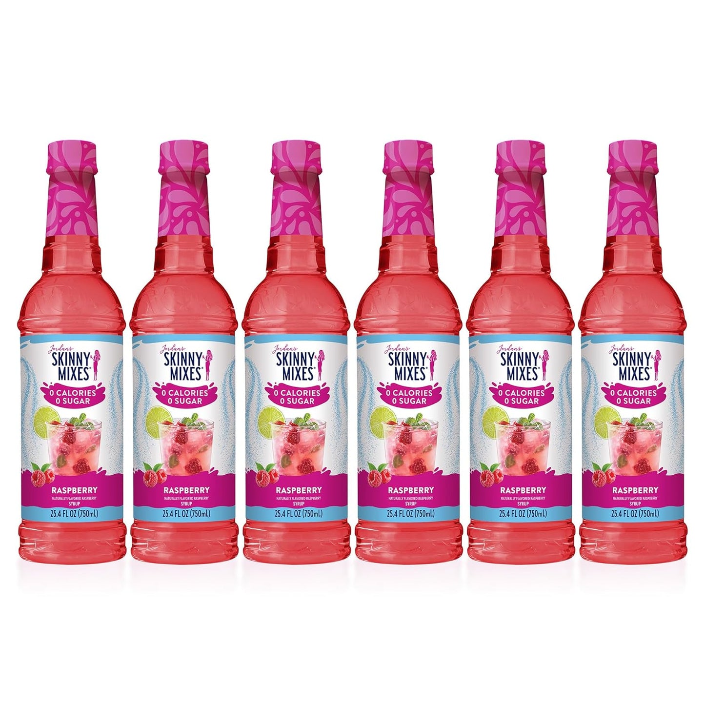 Jordan's Skinny Gourmet Syrups Sugar Free Raspberry Delightful Flavor