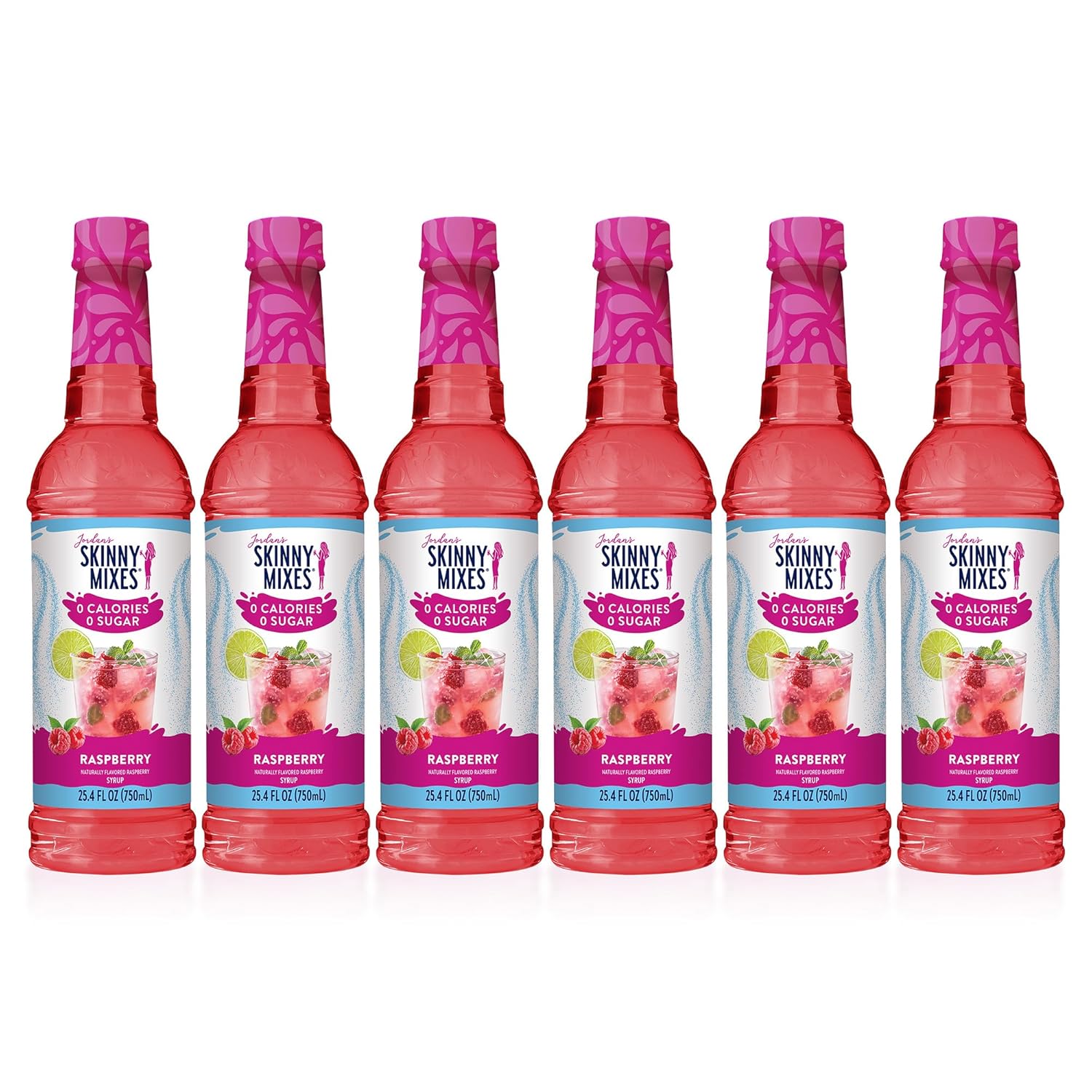 Jordan's Skinny Gourmet Syrups Sugar Free Raspberry Delightful Flavor