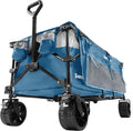 SunnyFeel Heavy Duty Wagon Cart for Camping and Shopping Needs
