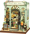 CUTEBEE Book Nook Kit Champs-Elysees Florist - Cozy DIY Miniature