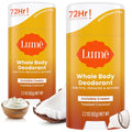 Lume Whole Body Deodorant - 72 Hour Odor Control Stick