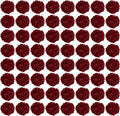 Burgundy Hydrangea Artificial Flowers 64PCS - Full DIY Floral Pack