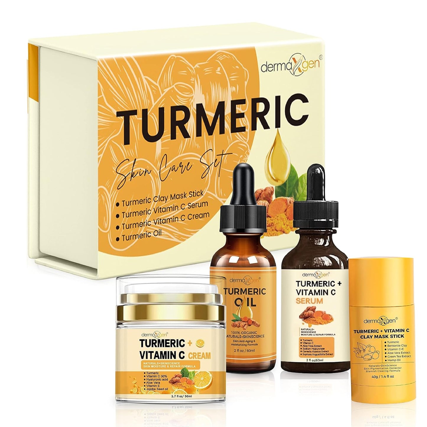 Glow Boosting Moisturizer with Turmeric for Radiant Skin
