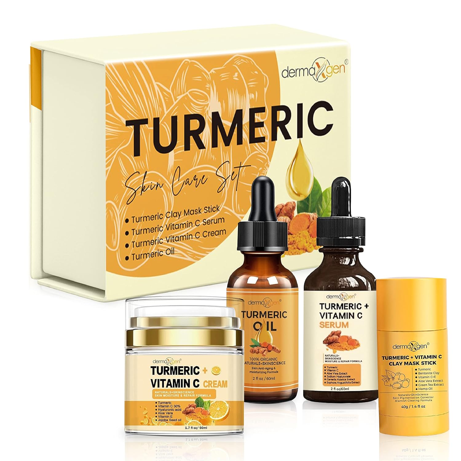 Glow Boosting Moisturizer with Turmeric for Radiant Skin