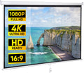 80 Inch Projection Screen for Indoor Outdoor Movie Experiences