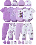 Newborn Baby Boy Girl Clothes Unisex 20 Pcs Essentials Set - Gift