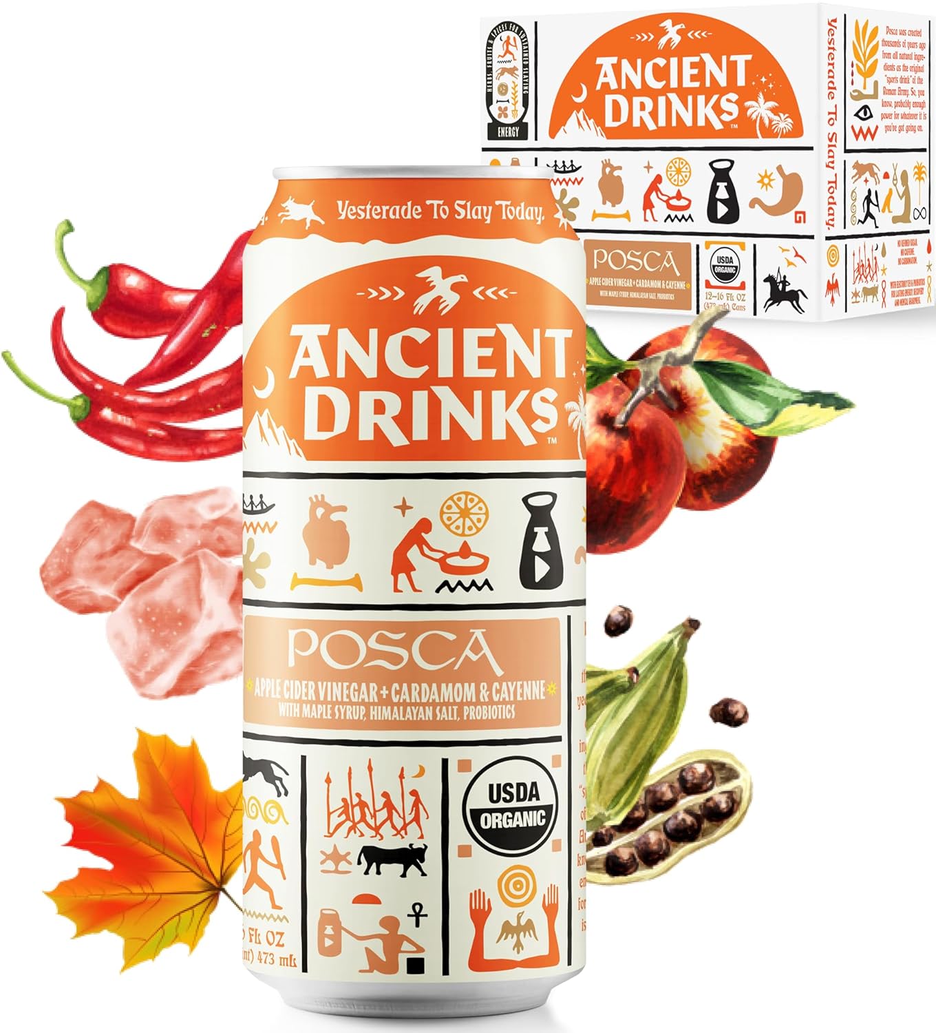 Ancient Drinks Apple Cider Vinegar Beverage for Hydration