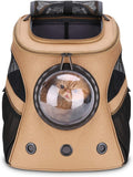 Large Pet Carrier Backpack with Bubble Window - Comfortable Travel