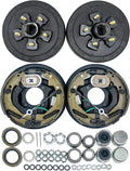 3,500 lbs Trailer Axle Self-Adjusting Electric Brake Kit - Reliable