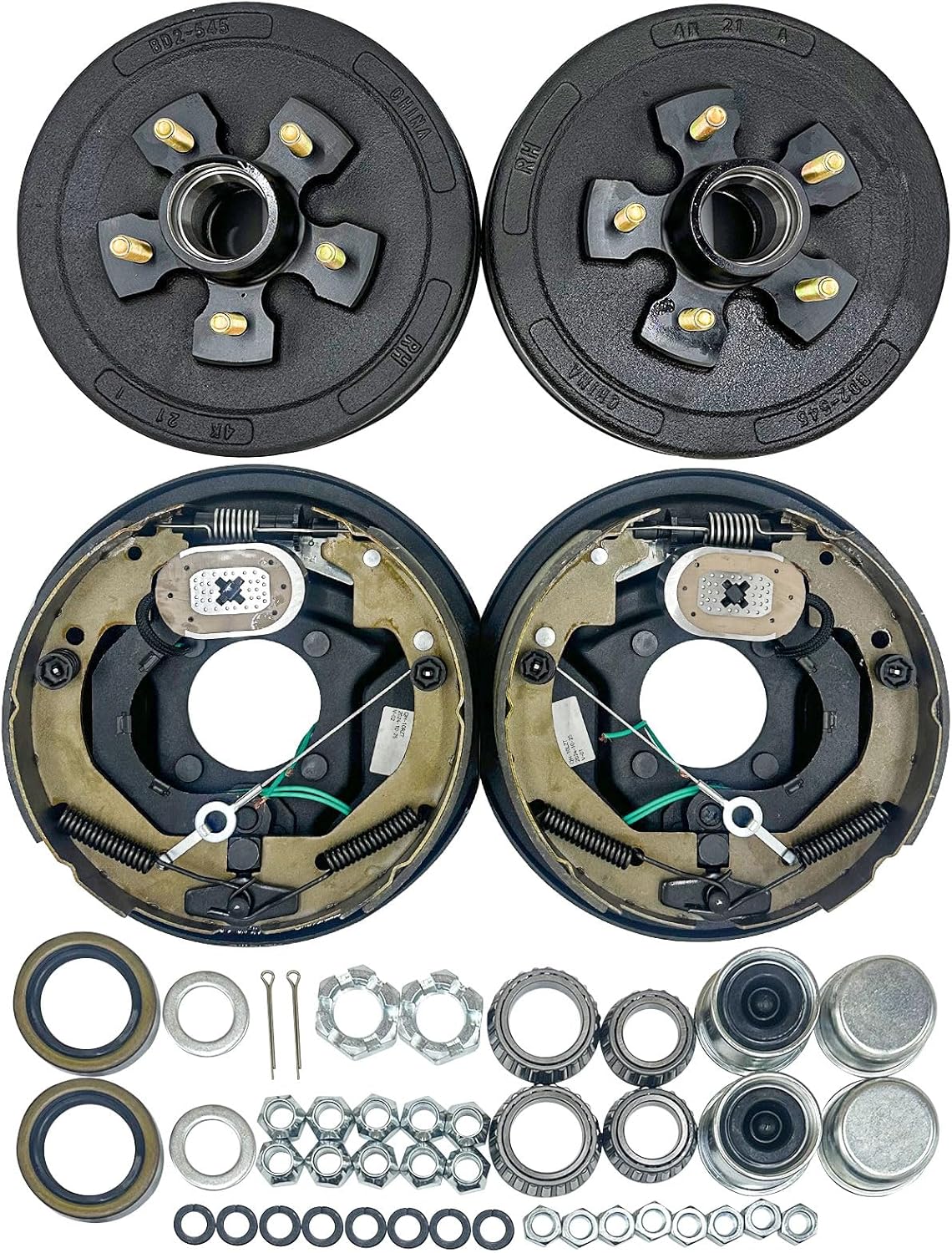 3,500 lbs Trailer Axle Electric Brake Kit for Safe Towing