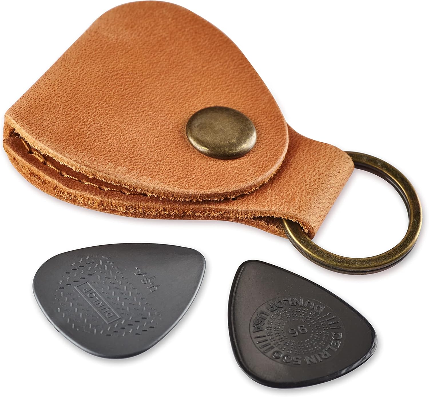 Guitar Pick Holder Keychain - Organize Plectrums on the Go! 