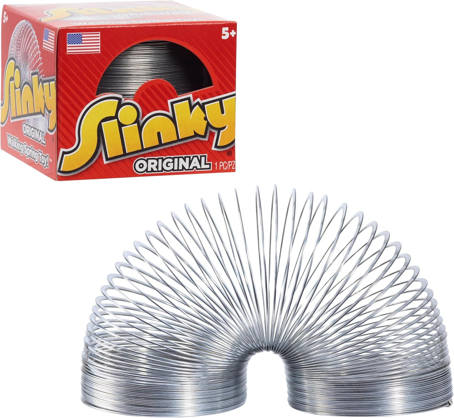 Classic Metal Slinky Toy - Endless Fun!