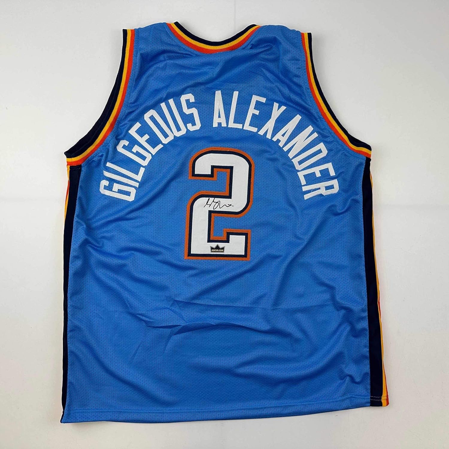 Facsimile Autographed Shai Gilgeous-Alexander Jersey XL
