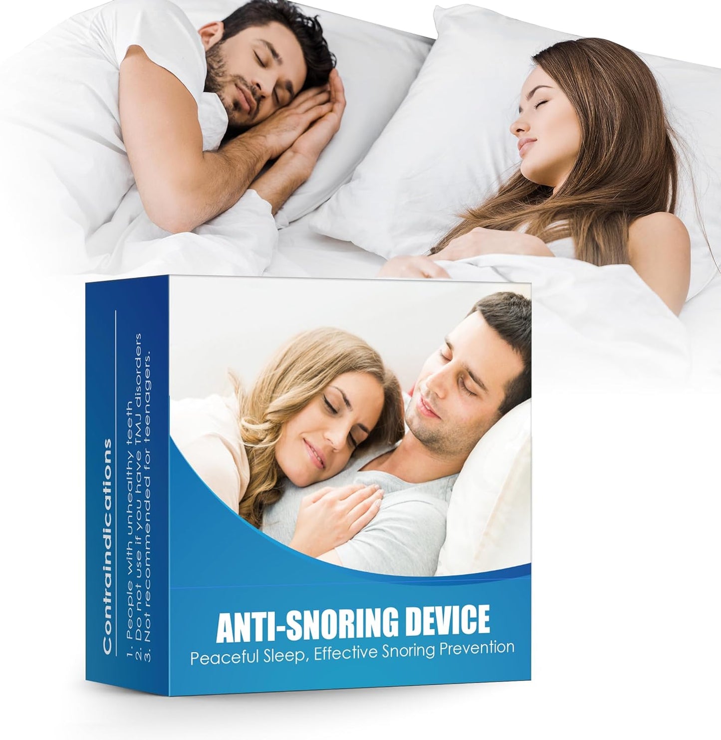 Anti-Snoring Device for Men & Women - Adjustable Mouth Guard