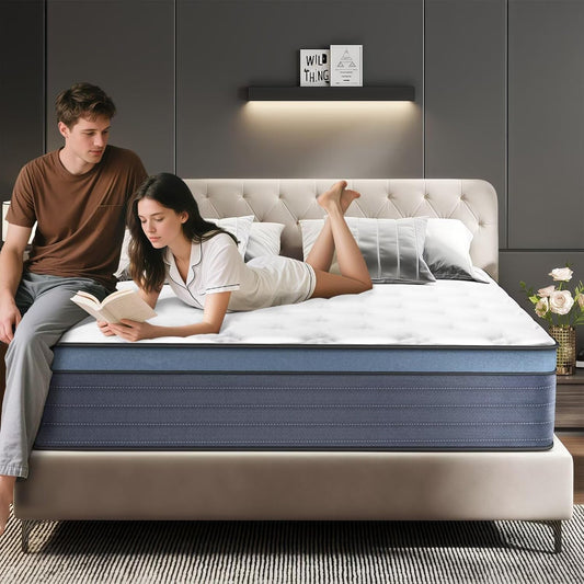 inight King Mattress: 14 Inch Hybrid for Cool, Undisturbed Sleep