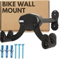 Bike Wall Mount Horizontal Hanger - Space-Saving Indoor Rack
