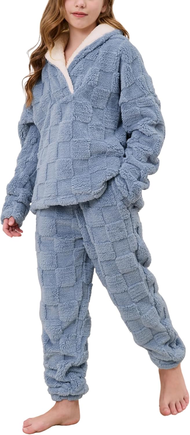 Lentta Girls Fleece Pants Sets for Cozy Winter Outfits