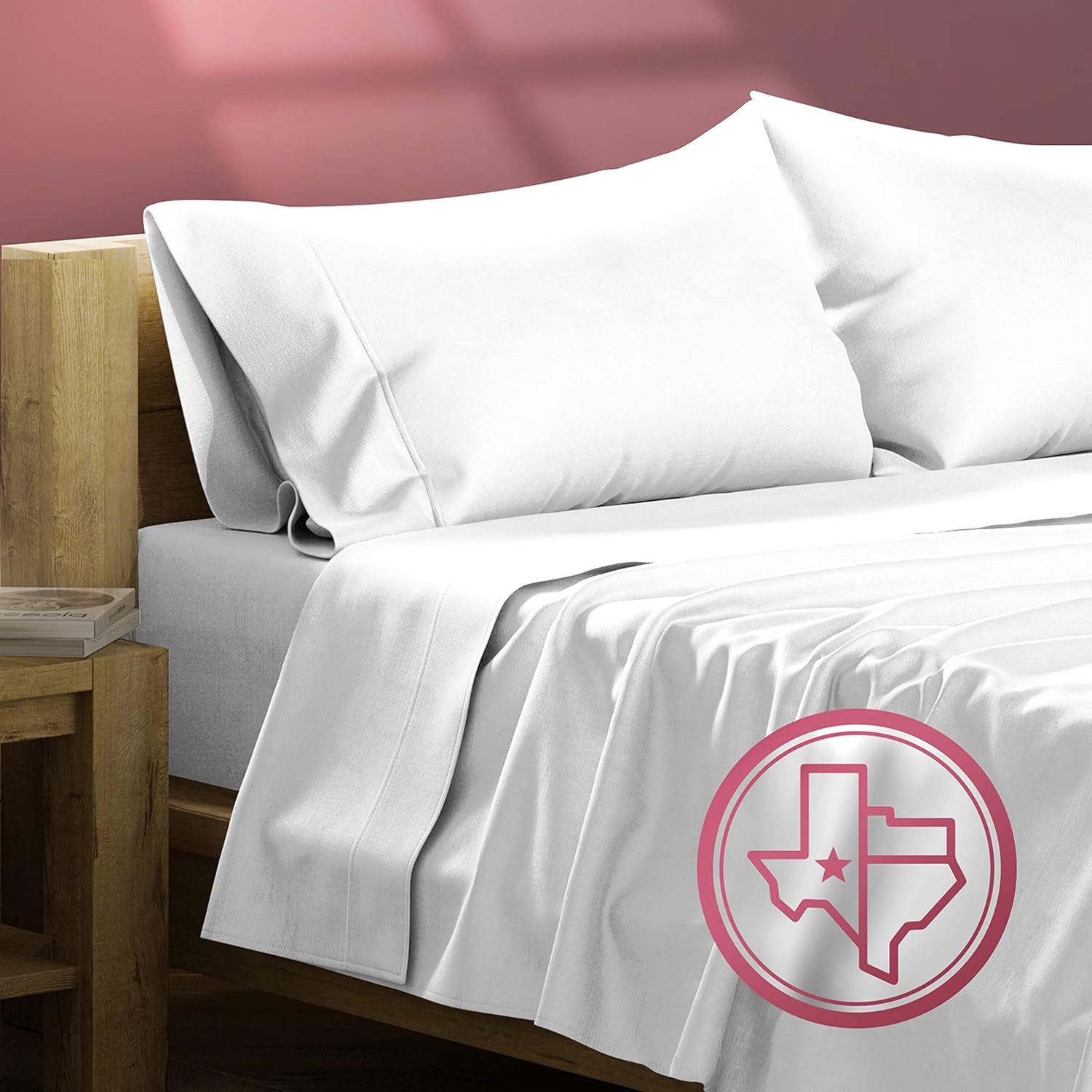 Egyptian Cotton Queen Sheet Set - Luxurious 800 TC Silver Sheets