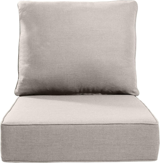 Luxury 6-Inch Outdoor Cushions for Patio Chairs and Sofas