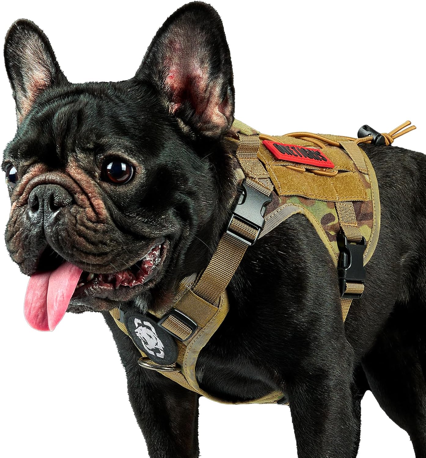 OneTigris Tactical Dog Harness Vest for No-Pull Training and Hiking