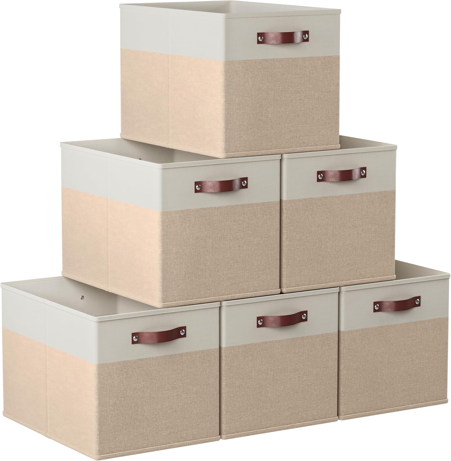 Ornavo Home Kallax Storage Cube Bins for Organized Living
