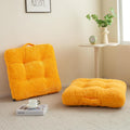 Washable Floor Pillow Cushion for Adults 22x22 in - Thick Corduroy