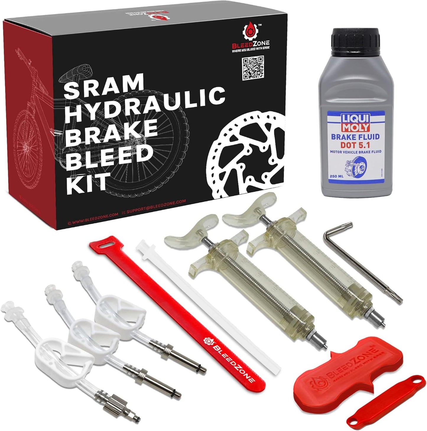 Effortlessly Bleed Hydraulic Brakes with BleedZone Kit