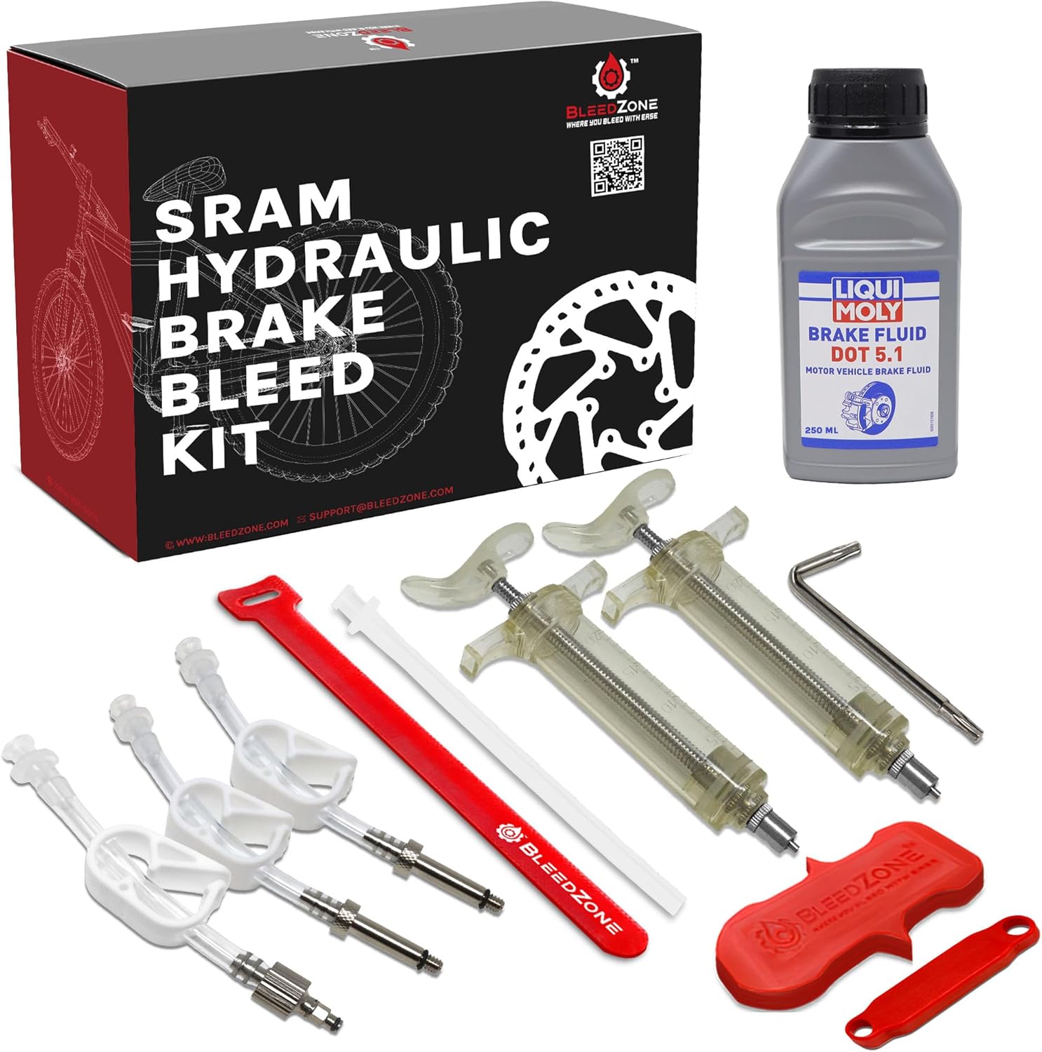 Effortlessly Bleed Hydraulic Brakes with BleedZone Kit