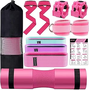 SINYWAY Barbell Pad Set for Hip Thrusts and Leg Day Workouts